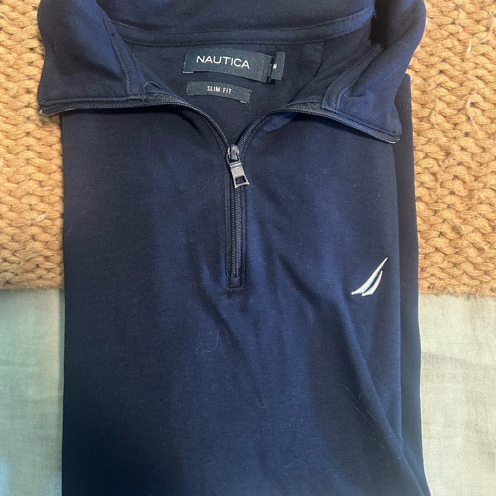 Nautica quarter-zip pullover sweatshirt